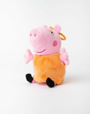 64323 Peppa Pig: Sleutelhanger met Portemonnee Zalm/Oranje