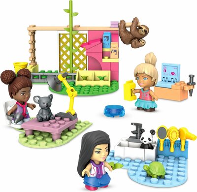 71576 Mega Construx Barbie Dierenverzorging bouwset  97 bouwstenen