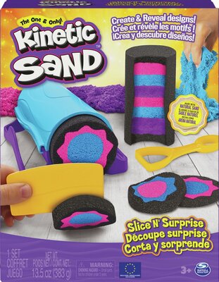 78113 Kinetic Sand  Speelzand  Zandverrassingen  3 Kleuren  383g  Sensorisch Speelgoed