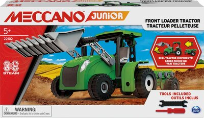 81083 Meccano Junior Tractor met voorlader 