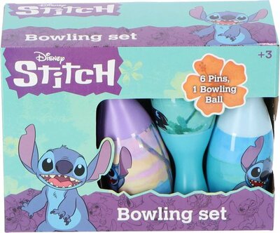 85982 Stitch Bowlingset 7dlg