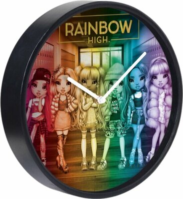 25365 Rainbow High Super Style Ronde Wandklok 24 cm