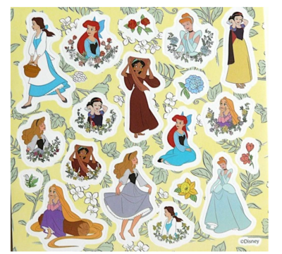 74142 Disney Princess Stickerboekje 10x10