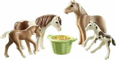 71000 PLAYMOBIL Country 2 IJslandse pony's met veulens