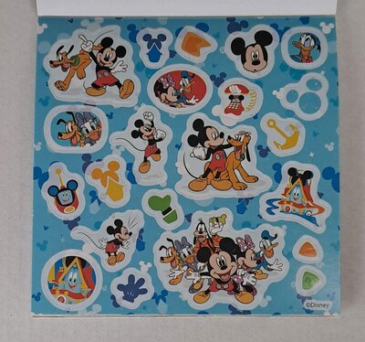 74111 Disney Mickey Mouse Stickerboekje 10x10