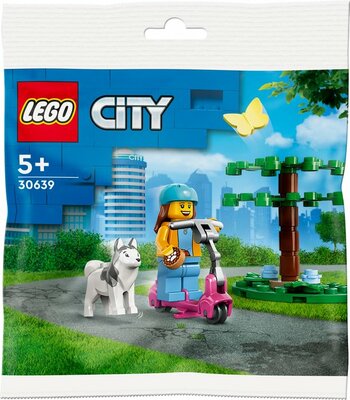 30639 LEGO City Hondenpark en Scooter (polybag)