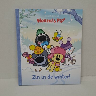 52477 Woezel en Pip Boek zin in de winter!
