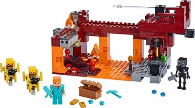 21154 LEGO Minecraft De Blaze Brug MET DOOSSCHADE