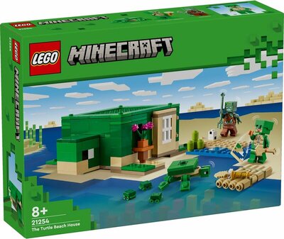 21254 LEGO Minecraft Het schildpadstrandhuis