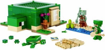21254 LEGO Minecraft Het schildpadstrandhuis