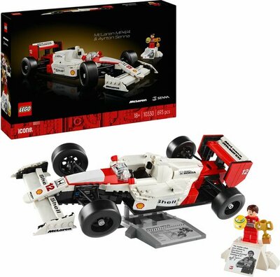10330 LEGO Icons McLaren MP4/4 en Ayrton Senna