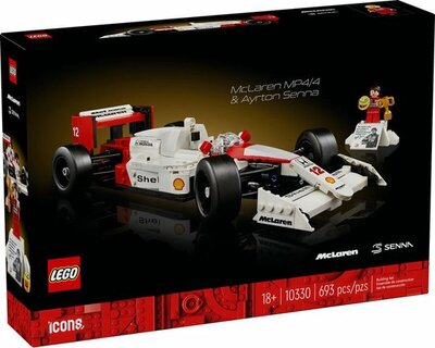 10330 LEGO Icons McLaren MP4/4 en Ayrton Senna