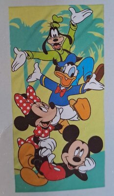 46497 Mickey Mouse Strandlaken 60x120 cm