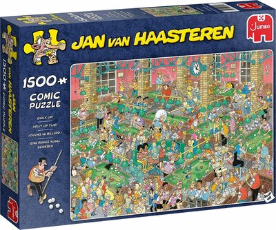 00261 Jan van Haasteren Puzzel Krijt op Tijd! 1500 stukjes