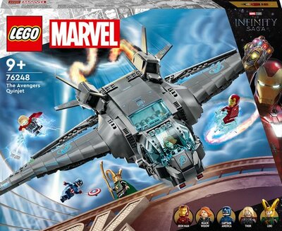 76248 LEGO Marvel De Avengers Quinjet, Infinity Saga