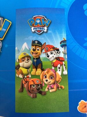 46473 Paw Patrol Strandlaken 60 x 120 cm