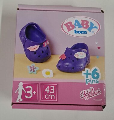 32838 Baby Born Vakantie Schoentjes Paars