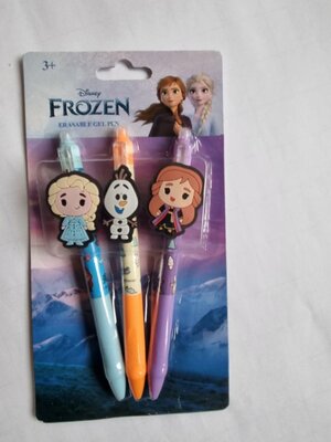 98104 Disney Frozen Uitwisbare Gelpennen 3 stuks