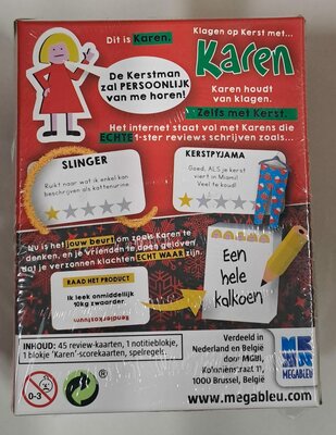 84322 Megableu Partspel Klagen op kerst met Karen