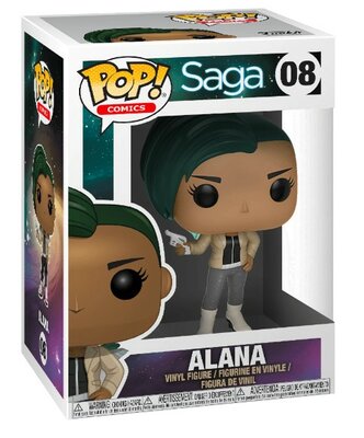 08 Funko Pop! Saga! Alana with Gun Vinyl Figure