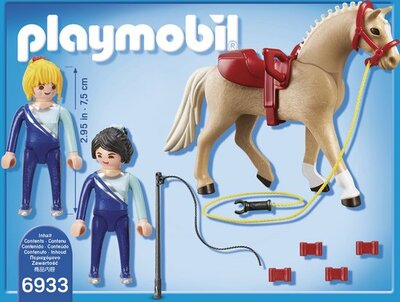 6933 PLAYMOBIL Country Voltigeteam met paard