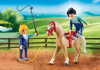 6933 PLAYMOBIL Country Voltigeteam met paard