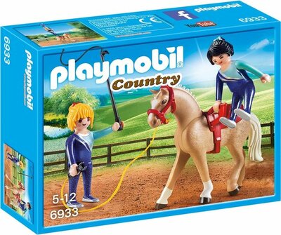 6933 PLAYMOBIL Country Voltigeteam met paard