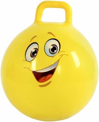 35937 Smiley Skippybal 45 cm Geel