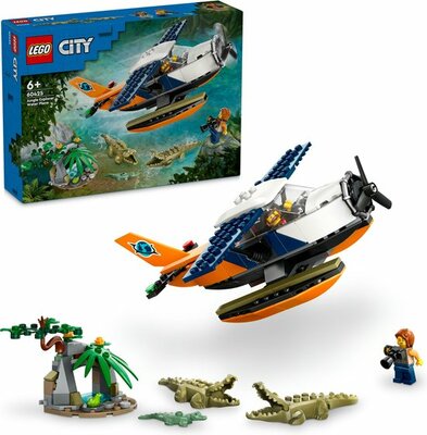 60425 LEGO City Jungleonderzoekers: watervliegtuig