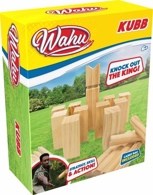 55432 Goliath Wahu Kubb Werpspel Hout