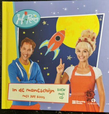 33853 Juf Roos Boek In de Maneschijn met Juf Roos met CD