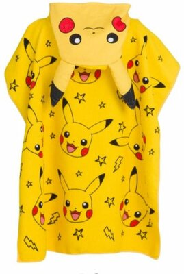 51091 Pokemon Badponcho Pikachu  Geel