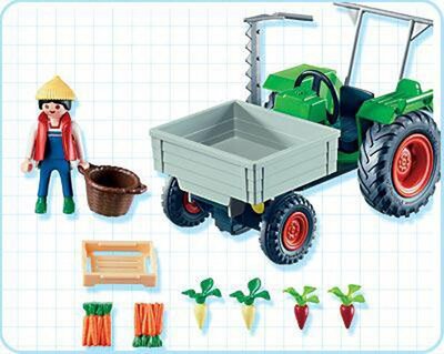 4497 Playmobil Oogsttractor