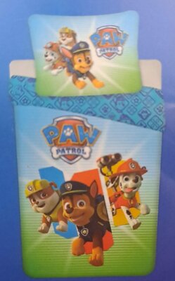 48002 Paw Patrol dekbedovertrek  1 persoon 140X200 cm