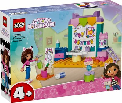 10795 LEGO Gabby's poppenhuis Knutselen met Babykitty