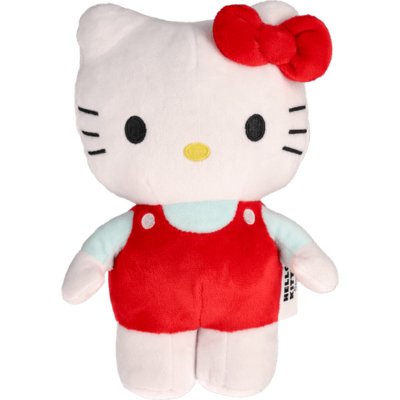 60878 Hello Kitty Plush Knuffel 25 cm Rood