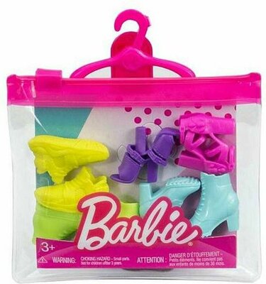 02139 Barbie Accessoires voor poppen schoenen Pack