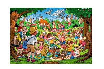 26439 Goliath Puzzel That's Life Junior 6 Picknick 240 stukjes