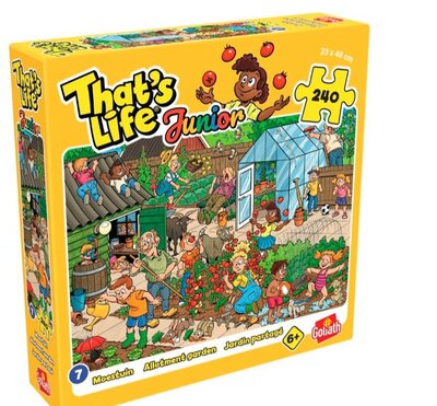 26460 Goliath Puzzel That's Life Junior 7 Moestuin 240 stukjes