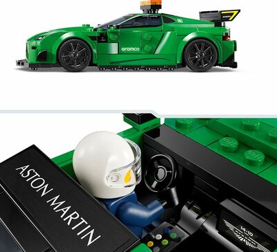 76925 LEGO Speed Champions Aston Martin safety car en AMR23