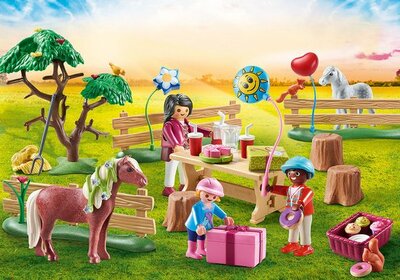 70997 PLAYMOBIL Country Kinderverjaardagsfeestje op de ponyboerderij