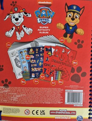 20513 Paw Patrol Super Activity Album 