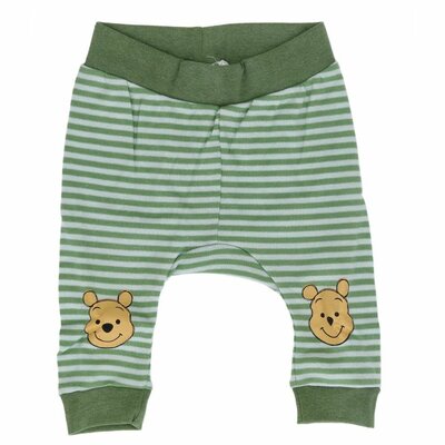 40678 Disney Winnie the Pooh Lange Broek 2-Pack Maat 74-80 Grijs/Groen