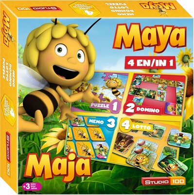 94484 Studio 100 MAYA 4-IN-1-BOX Spel