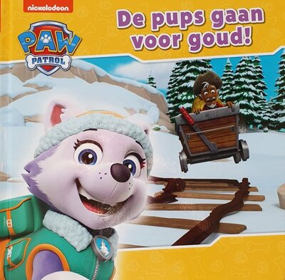 73013 Paw Patrol Boek De pups gaan voor goud!