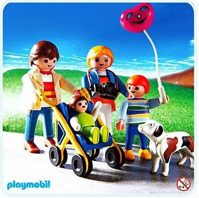 3209 PLAYMOBIL City Life Gezinswandeling met buggy