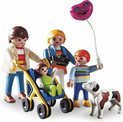 3209 PLAYMOBIL City Life Gezinswandeling met buggy