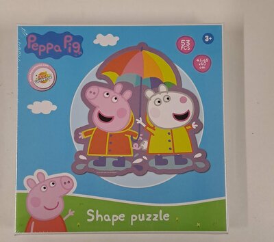 63995 Peppa Pig  Shape Puzzel 53 pcs Paraplu