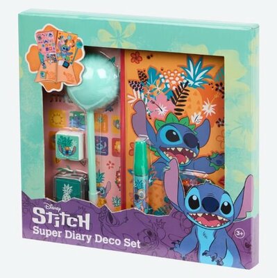 18846 Disney Stitch Super Dagboek Deco Set met Diamond Painting