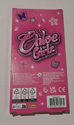 30435 Chloe Girlz Poppenkleding Licht Blauwe Avondjurk